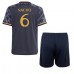 Real Madrid Nacho #6 Replika Babykläder Borta matchkläder barn 2023-24 Korta ärmar (+ Korta byxor)
